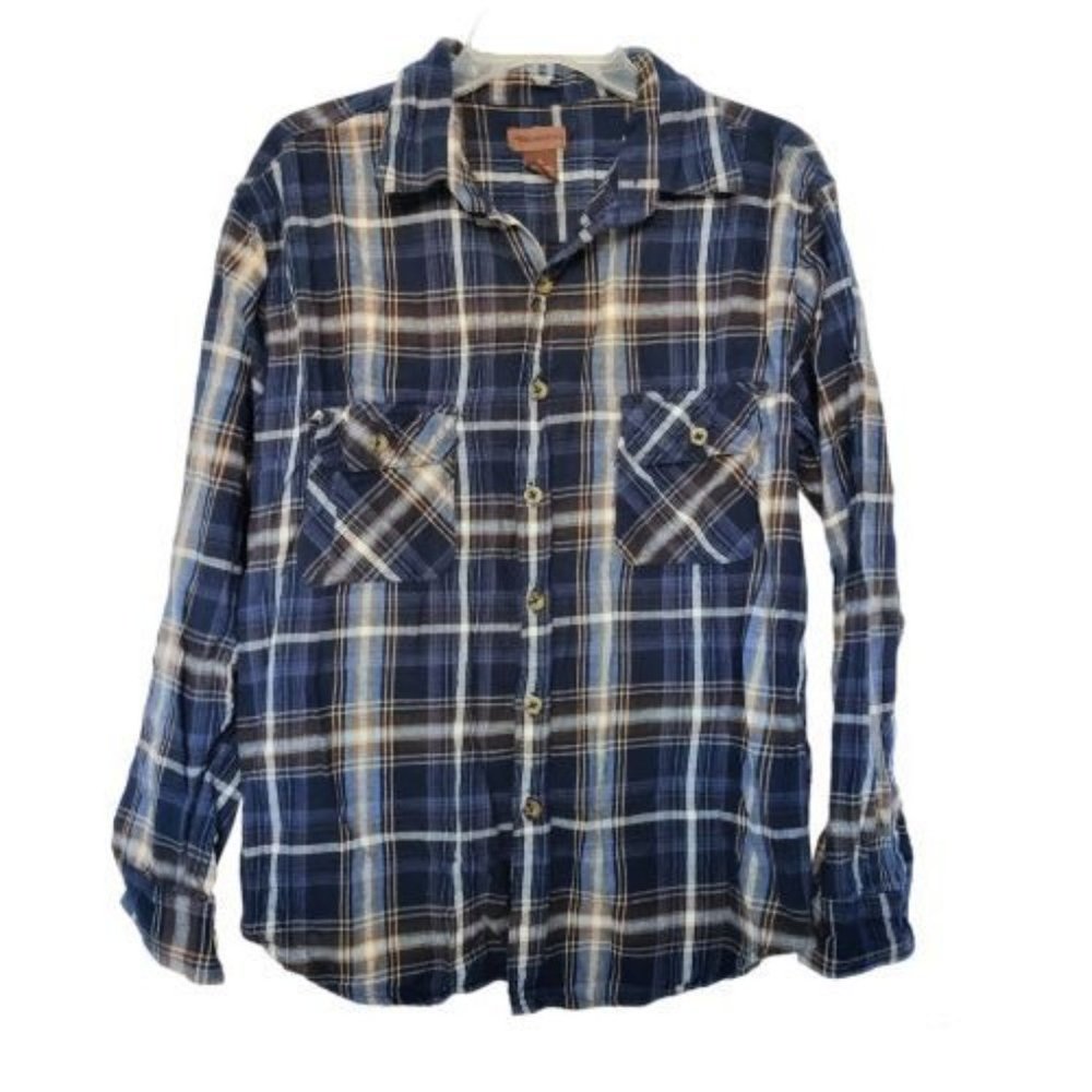 Rugged Exposure Men's Plaid Shirt